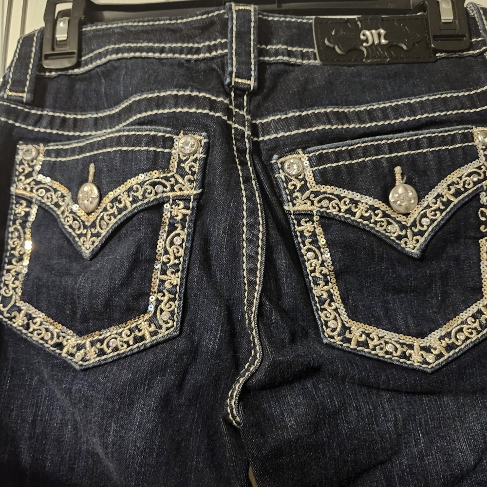 EUC Miss Me Harley size 26